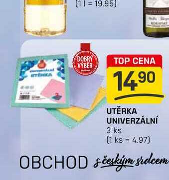 UTĚRKA UNIVERZÁLNÍ 3 ks FLOP TOP