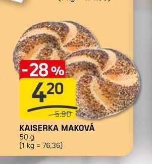 KAISERKA MAKOVÁ 50 g