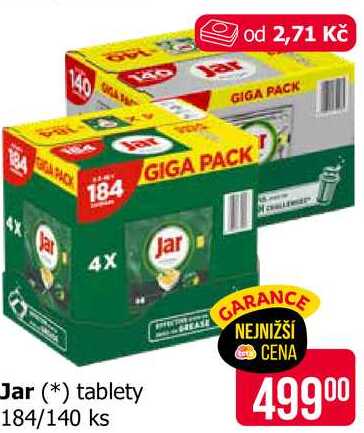 Jar tablety 184/140 ks 
