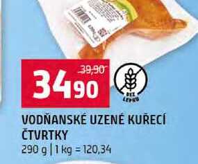 VODŇANSKÉ UZENÉ KUŘECÍ ČTVRTKY 290 g