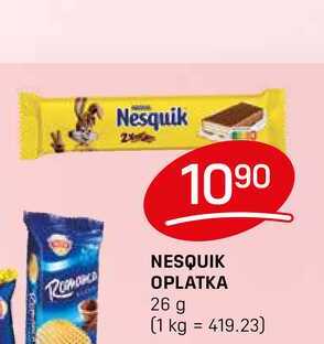 NESQUIK OPLATKA 26 g 