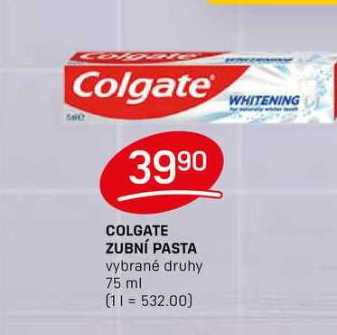 COLGATE ZUBNÍ PASTA vybrané druhy 75 ml