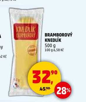 BRAMBOROVÝ KNEDLÍK, 500 g