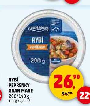RYBÍ PEPŘENKY GRAN MARE, 200 g