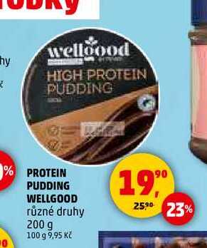 PROTEIN PUDDING WELLGOOD, 200 g 