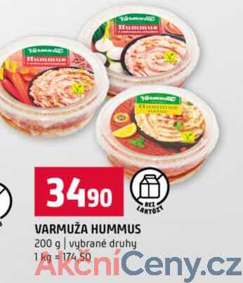 VARMUŽA HUMMUS 200 g vybrané druhy 