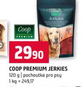COOP PREMIUM JERKIES 120 g pochoutka pro psy 