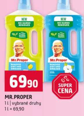 MR.PROPER 1l vybrané druhy
