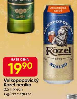 Kozel nealko 0,5l Plech 