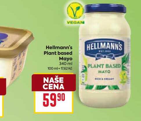 Hellmann's Plant based Mayo 340 ml 