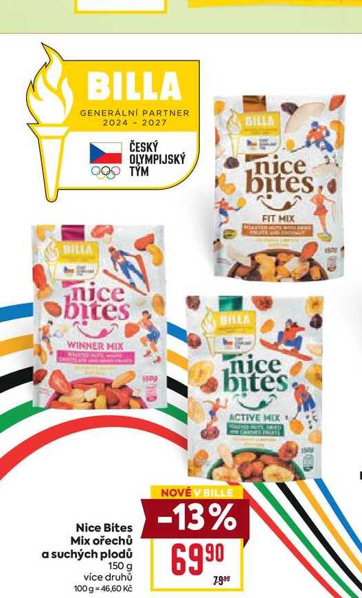 Nice Bites Mix ořechů a suchých plodů 150 g 