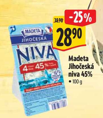 MADETA JIHOČESKÁ NIVA 100 g