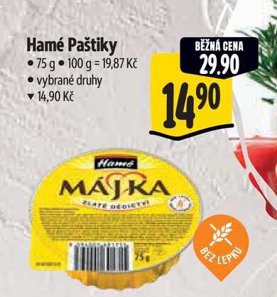 Hamé Paštiky 75 g 