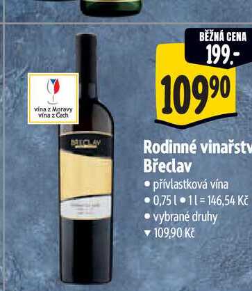   Rodinné vinařstv Břeclav 0,75 l 