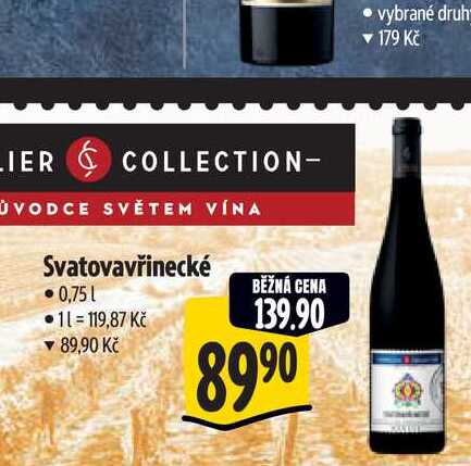   Svatovavřinecké 0,75 l