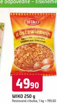 WIKO 250 g Restovaná cibulka