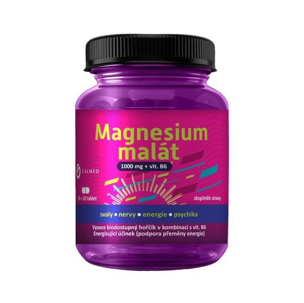 Magnesium malát 50+20 tablet Galmed
