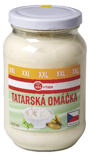 VÁŠ VÝBĚR Tatarská omáčka, Majonéza XXL, 400 ml
