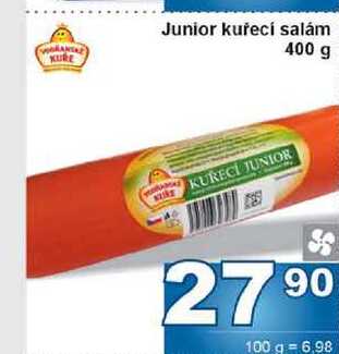Junior kuřecí salám 400 g