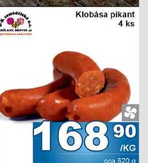 Klobása pikant 4 ks