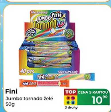 Fini Jumbo tornado želé 50g