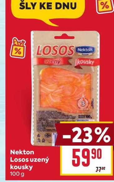 Nekton Losos uzený kousky 100 g