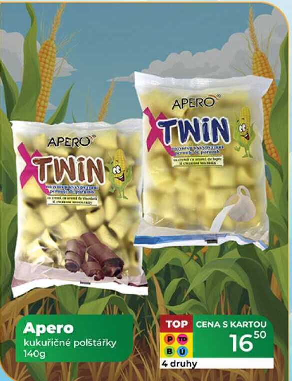 Apero kukuřičné polštářky 140g 