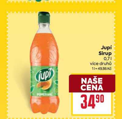 Jupí Sirup 0,7l