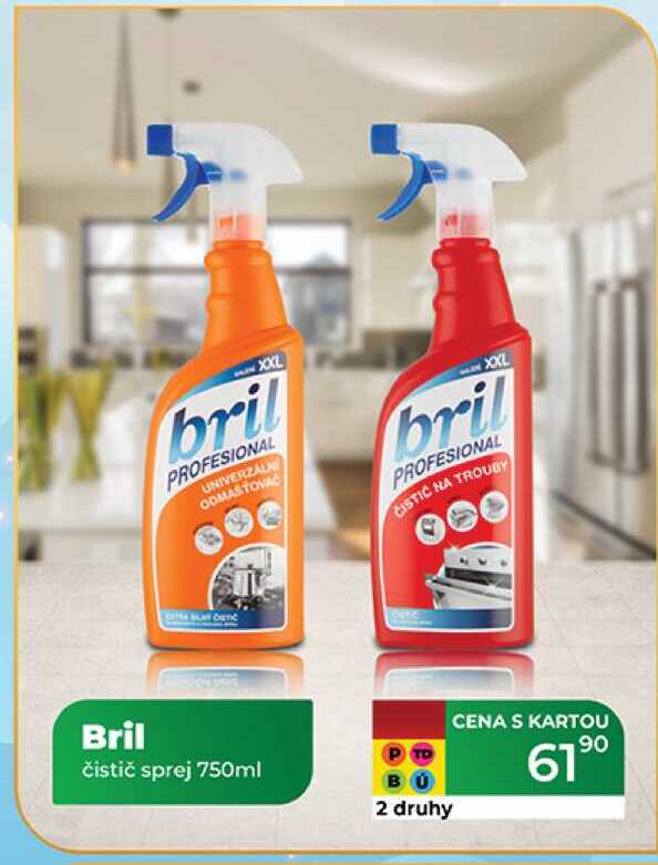 Bril čistič sprej 750ml 