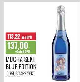 MUCHA SEKT BLUE EDITION 0,75l