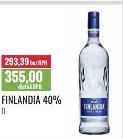 FINLANDIA 40% 1l