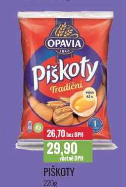 PIŠKOTY 220g