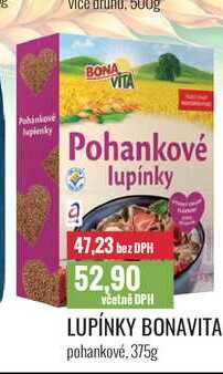 LUPÍNKY BONAVITA pohankové, 375g 