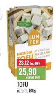 TOFU natural, 180g 
