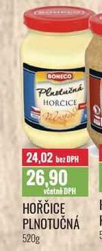 HOŘČICE PLNOTUČNÁ 520g