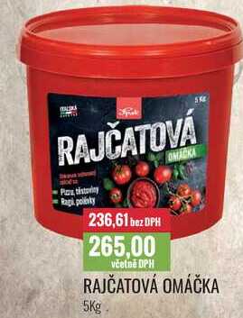 RAJČATOVÁ OMÁČKA 5Kg 