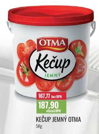 KEČUP JEMNÝ OTMA 5Kg 