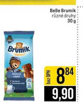 BeBe Brumik různé druhy 30 g