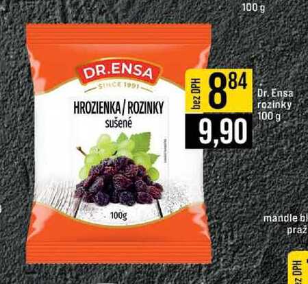 Dr. Ensa rozinky 100 g