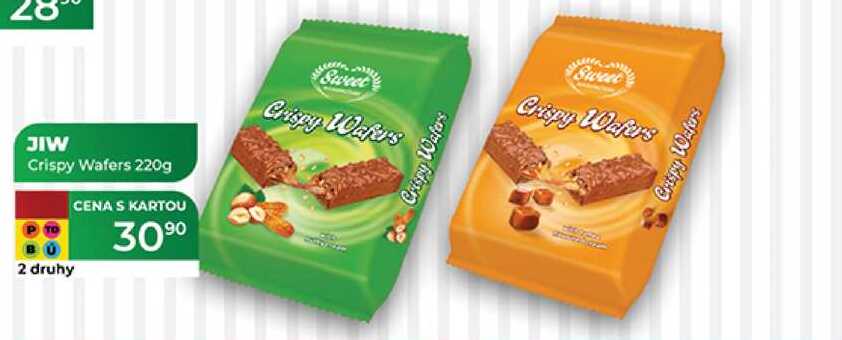 JIW Crispy Wafers 220g 