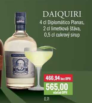 Diplomático Planas 0,7l