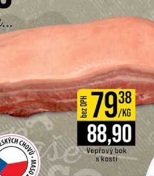Vepřový bok s kosti 1kg