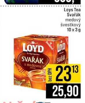 Loys Tea Svařák medový švestkový 10 x 3g
