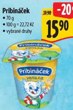 Pribináček, 70 g