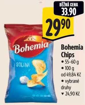 Bohemia Chips, 55-60 g