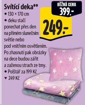 Svítící deka**