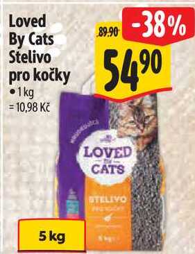 Loved By Cats Stelivo pro kočky, 5 kg
