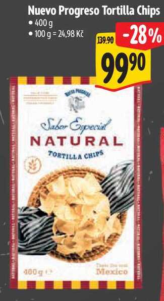 Nuevo Progreso Tortilla Chips, 400 g