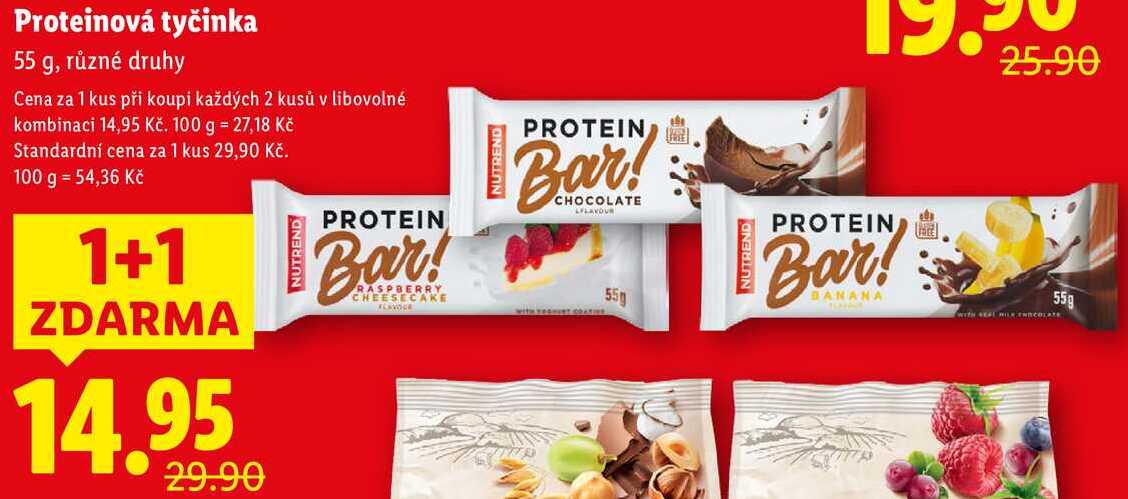 Proteinová tyčinka, 55 g