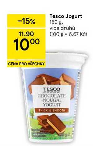 Tesco Jogurt, 150 g 
